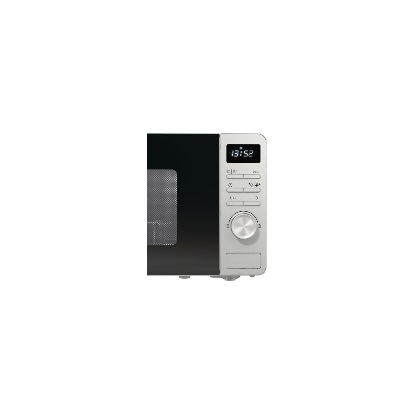 Gorenje Kitchen Microwave Oven - MO23A4X - 800W + Grill 1000W 23L 11 Programs Digital Screen Stainless Steel