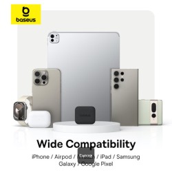 Buy Baseus Charger - Wall 20W USB-C PALM Series UK Black in Cyprus, Nicosia, Limassol, Larnaka, Pafos