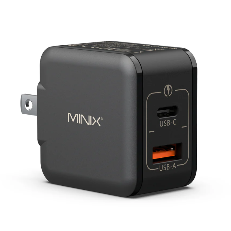 Buy MINIX GaN Wall Charger Multi Adaptor 33W 1xUSB-C 1xUSB-A - P1 Mini - MINIX G... in Cyprus, Nicosia, Limassol, Larnaka, Pafos