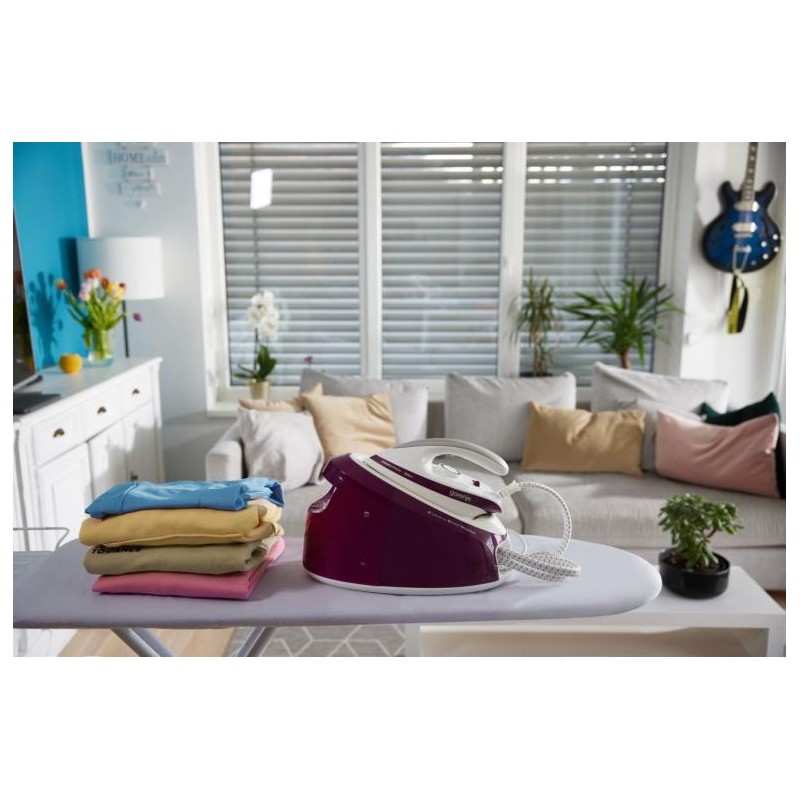 Buy Gorenje Iron Steam Generator - SGD2800WV - 2800W 7 BAR 1.7L Water Tank 140g m in Cyprus, Nicosia, Limassol, Larnaka, Pafos
