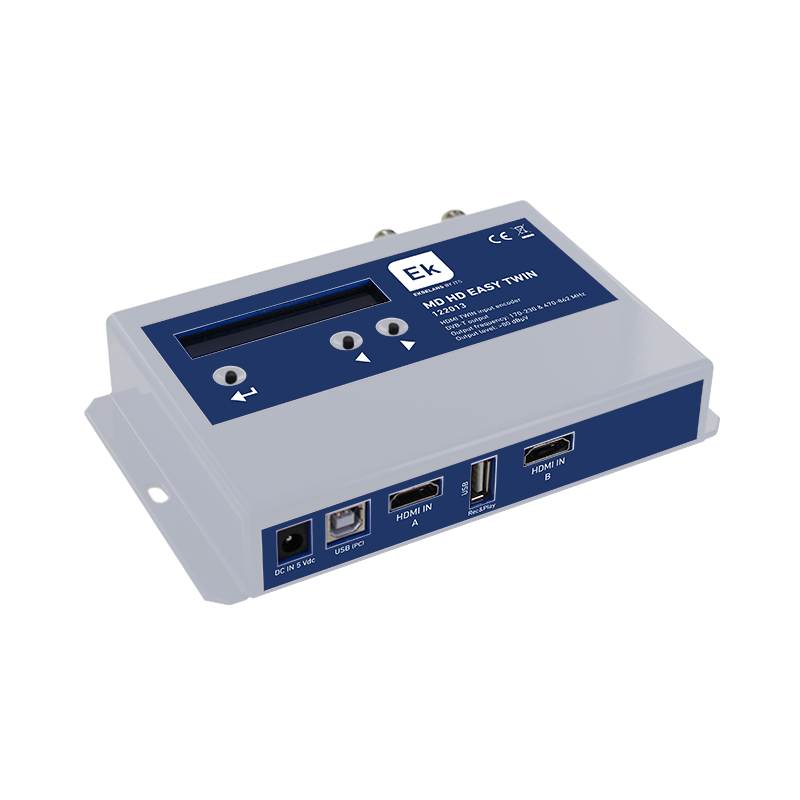 Buy EK HD Easy Twin HDMI DVB-T Full HD Modulator - Twin HDMI DVB-T Full HD in Cyprus, Nicosia, Limassol, Larnaka, Pafos