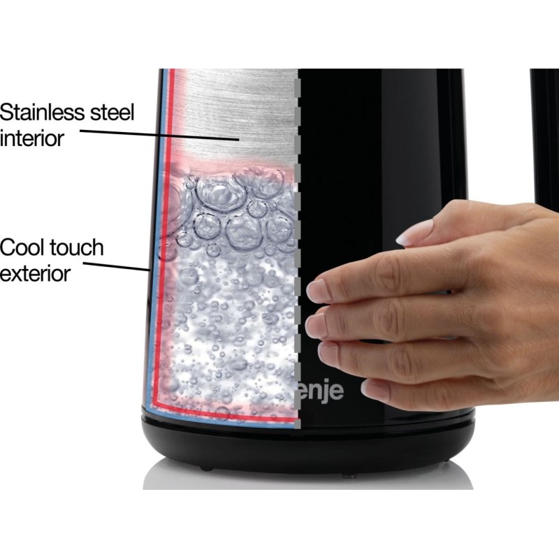 Buy Gorenje Kitchen Kettle - K17DWD - 2200W 1.5L Cool Touch & Temperature Control in Cyprus, Nicosia, Limassol, Larnaka, Pafos