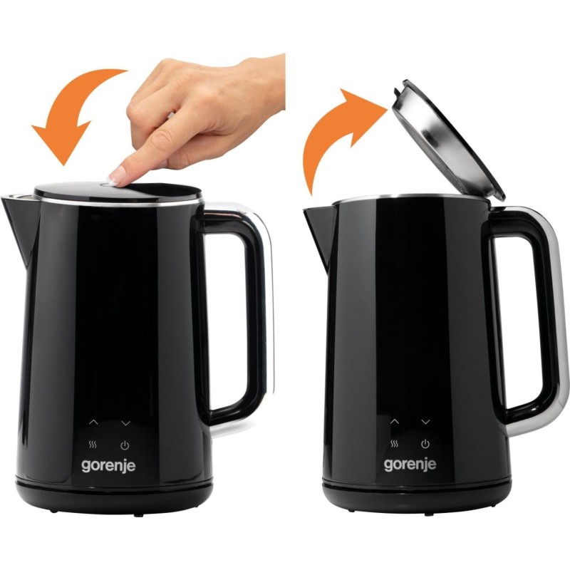 Buy Gorenje Kitchen Kettle - K17DWD - 2200W 1.5L Cool Touch & Temperature Control in Cyprus, Nicosia, Limassol, Larnaka, Pafos
