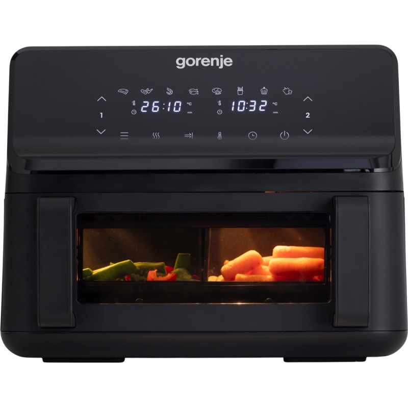 Buy Gorenje Kitchen Air Fryer - AF2700BP - 2700W, 9L, 8 Programs, 2x Independent... in Cyprus, Nicosia, Limassol, Larnaka, Pafos