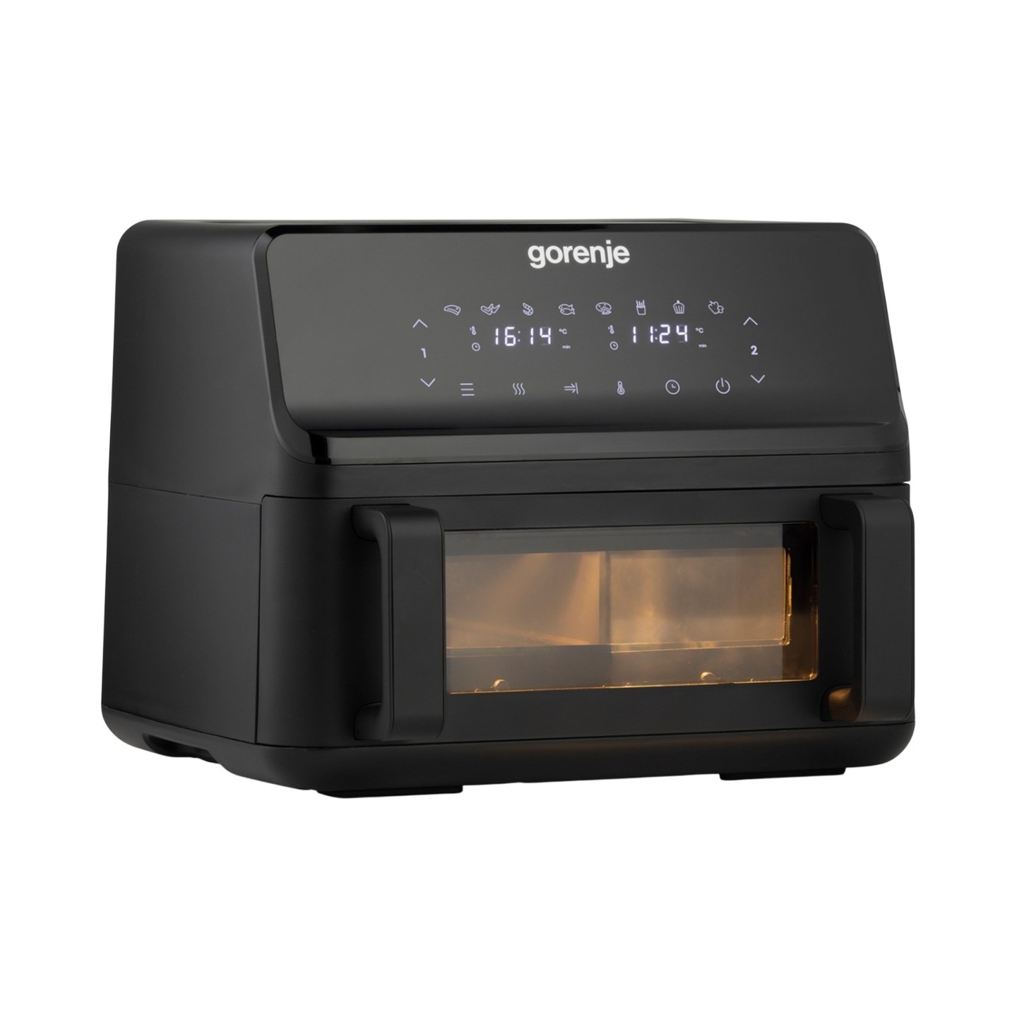 Gorenje Kitchen Air Fryer - AF2700BP - 2700W, 9L, 8 Programs, 2x Independent Cavities — Buy in Cyprus with Fast Delivery