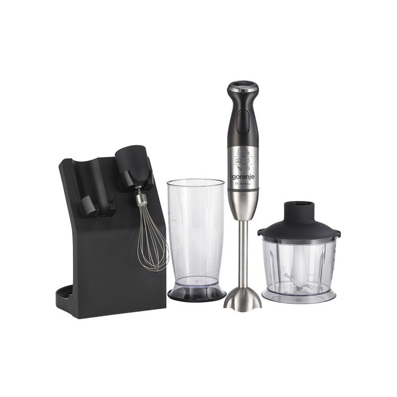 Buy Gorenje Kitchen Blender Hand Mixer & Chopper - HBC807QB - 800W + Stand Black in Cyprus, Nicosia, Limassol, Larnaka, Pafos