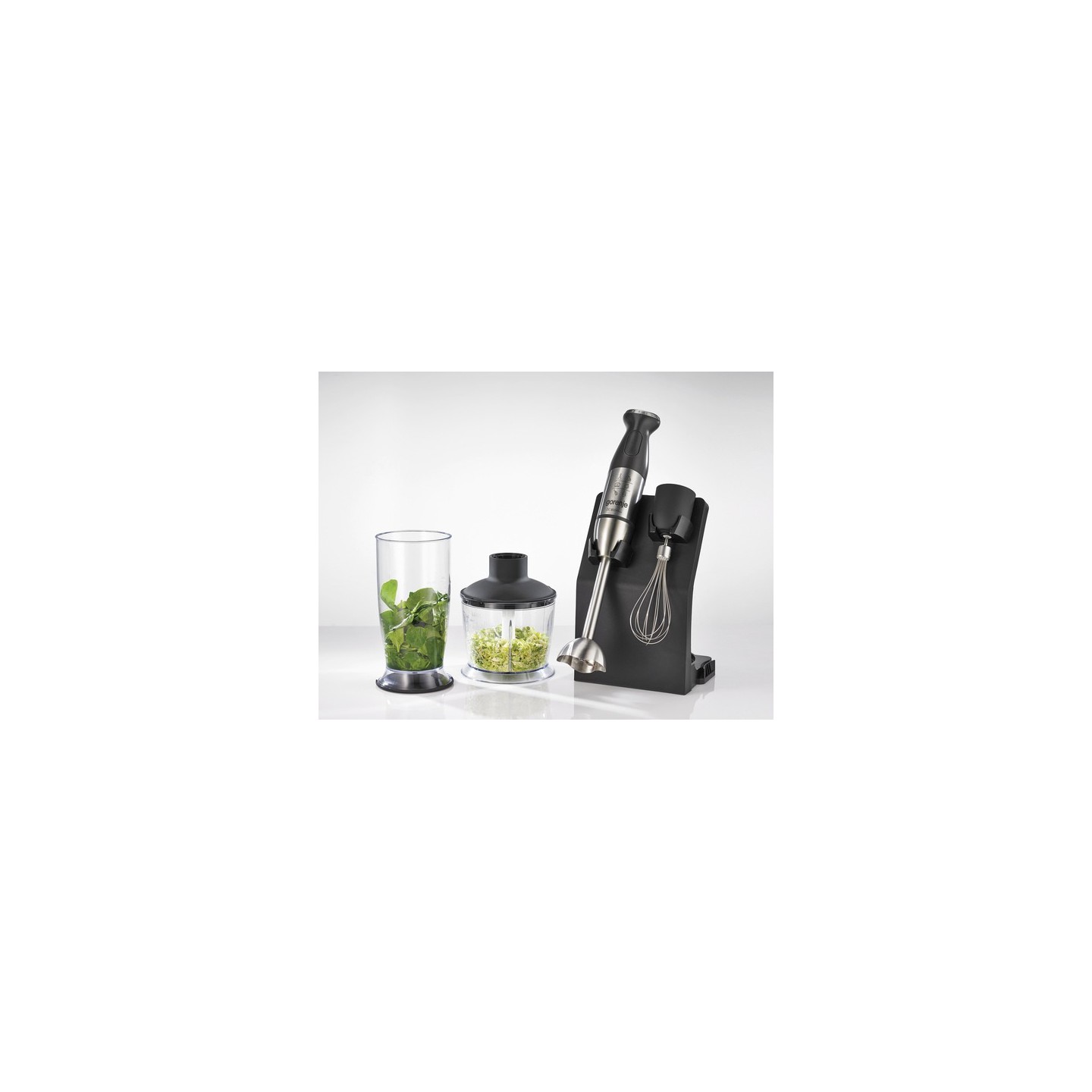 Gorenje Kitchen Blender Hand Mixer & Chopper - HBC807QB - 800W + Stand Black — Buy in Cyprus with Fast Delivery