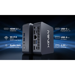 MINIX NUC355 Mini PC Intel Core 3 N355 16GB DDR5 512GB SSD Triple 4K Win11 Pro (Boxed) — Buy in Cyprus with Fast Delivery