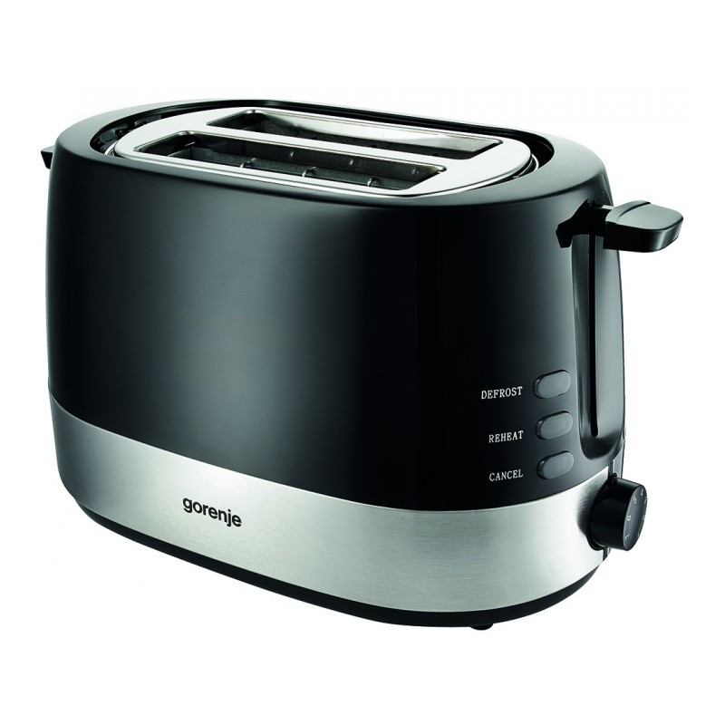 Buy Gorenje Kitchen Toaster - T850BK - 850W 2 Slots 7 Heating Levels Black in Cyprus, Nicosia, Limassol, Larnaka, Pafos