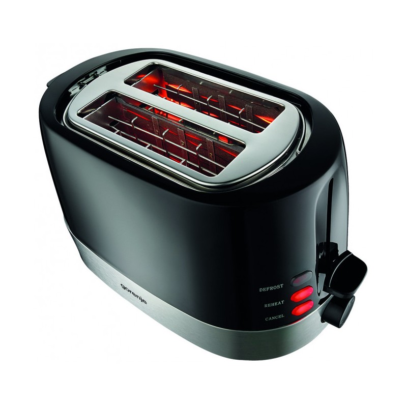 Buy Gorenje Kitchen Toaster - T850BK - 850W 2 Slots 7 Heating Levels Black in Cyprus, Nicosia, Limassol, Larnaka, Pafos