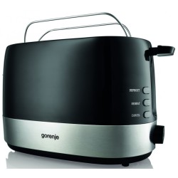 Buy Gorenje Kitchen Toaster - T850BK - 850W 2 Slots 7 Heating Levels Black in Cyprus, Nicosia, Limassol, Larnaka, Pafos
