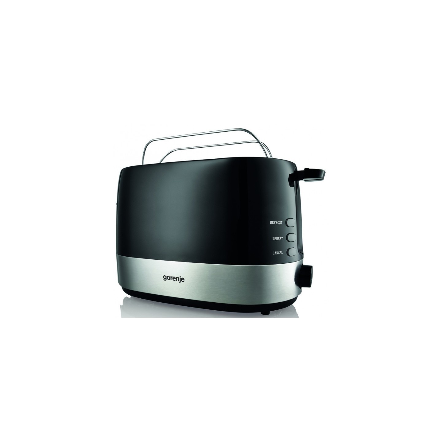 Gorenje Kitchen Toaster - T850BK - 850W 2 Slots 7 Heating Levels Black — Buy in Cyprus with Fast Delivery