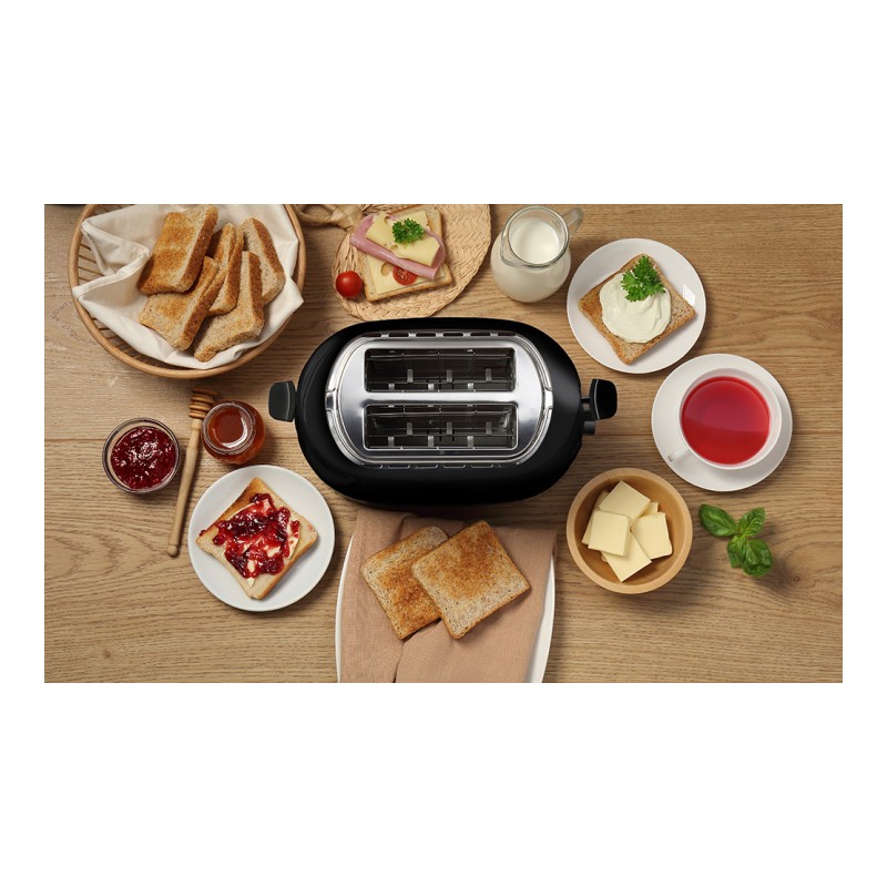 Buy Gorenje Kitchen Toaster - T850BK - 850W 2 Slots 7 Heating Levels Black in Cyprus, Nicosia, Limassol, Larnaka, Pafos