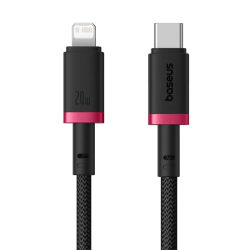 Buy Baseus Cable Lightning to USB-C Dura Series Braided - 1.0m Black in Cyprus, Nicosia, Limassol, Larnaka, Pafos