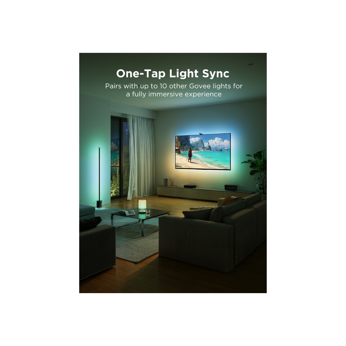 Govee TV Backlight 3 Pro - With 3 Cameras (75-85 inch) (UK) — Buy in Cyprus with Fast Delivery