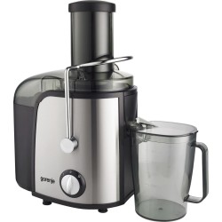 Buy Gorenje Kitchen Juicer 800W 1.5L Pulp Container XL Tube Inox Black - JC805EI... in Cyprus, Nicosia, Limassol, Larnaka, Pafos