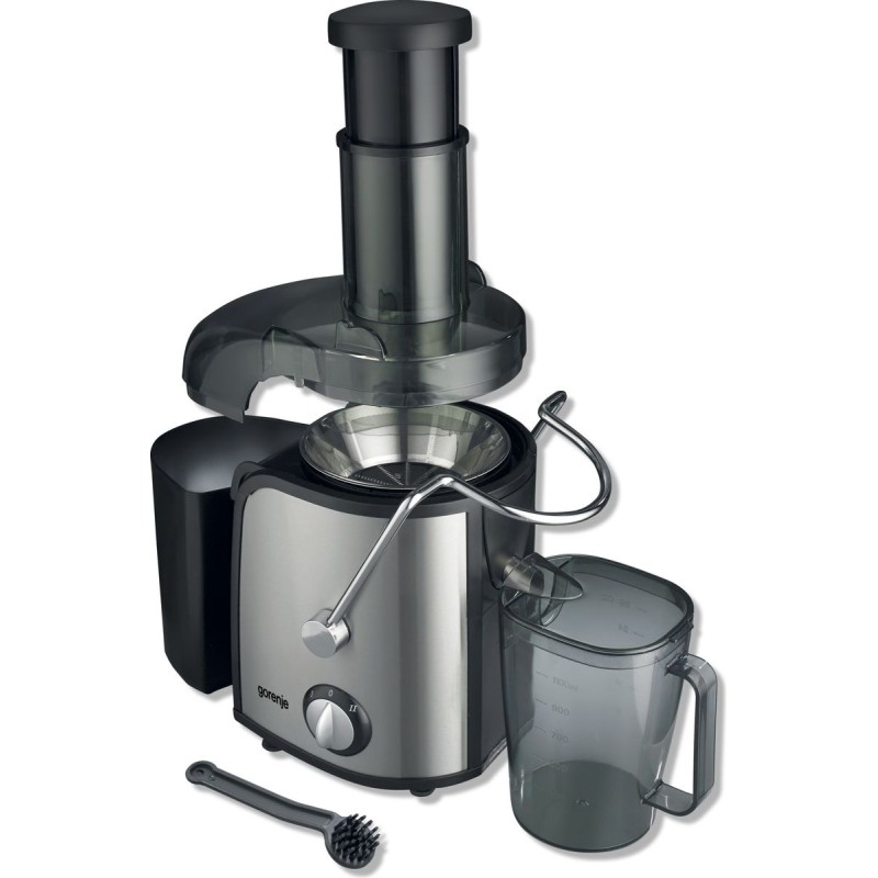 Buy Gorenje Kitchen Juicer 800W 1.5L Pulp Container XL Tube Inox Black - JC805EI... in Cyprus, Nicosia, Limassol, Larnaka, Pafos