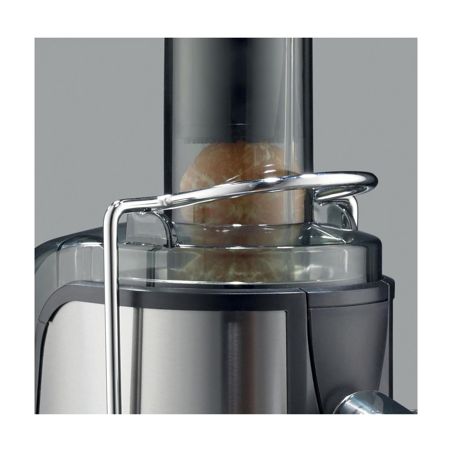 Gorenje Kitchen Juicer 800W 1.5L Pulp Container XL Tube Inox Black - JC805EII - 800W 1.5L Pulp Container XL Tube Inox Black