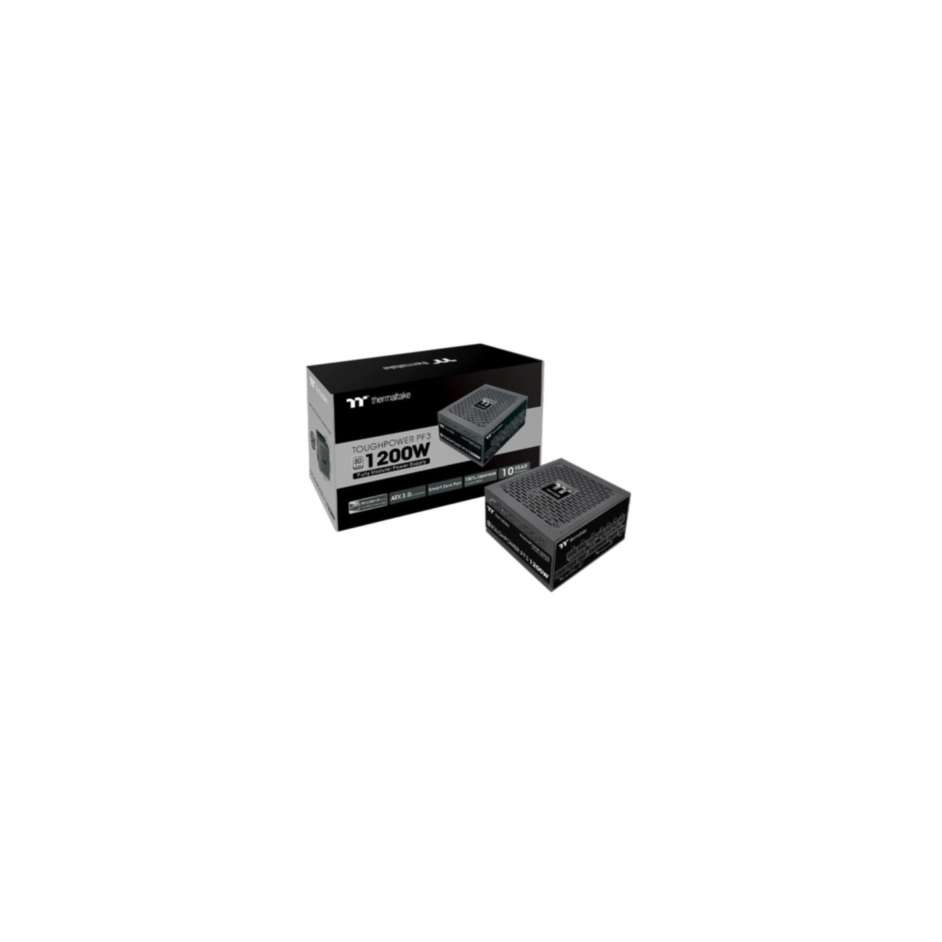 Thermaltake TOUGHPOWER PF3 1200W 80 PLUS Platinum - Fully-Modular ATX 3.0 PSU (Black) — Buy in Cyprus with Fast Delivery