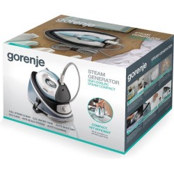 Buy Gorenje Iron Steam Generator - SGH2200LBC - 2200W 4.5 BAR 2L Water Tank in Cyprus, Nicosia, Limassol, Larnaka, Pafos