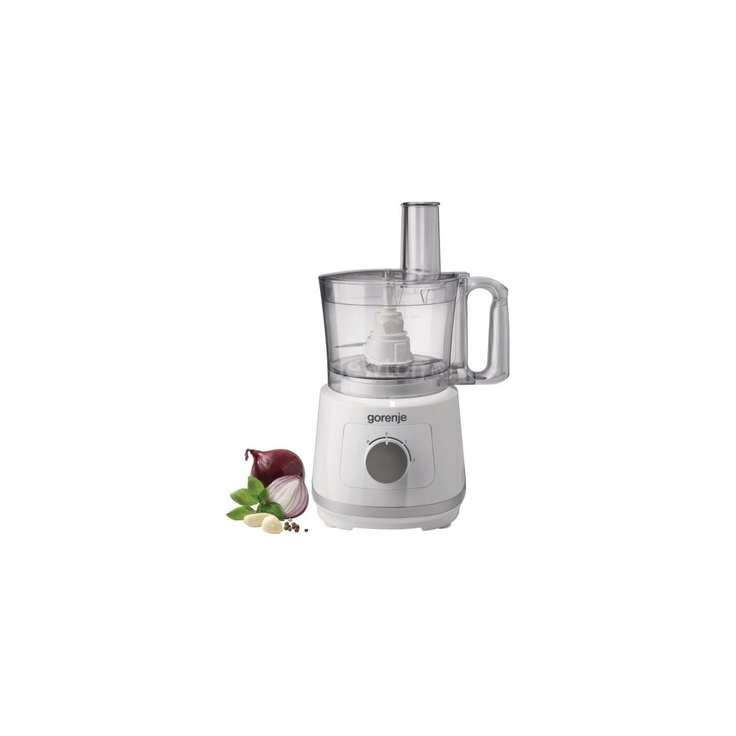 Gorenje Kitchen Blender Food Processor - SB801W - Kitchen Blender Food Processor 800W with 5 attachments White Inox