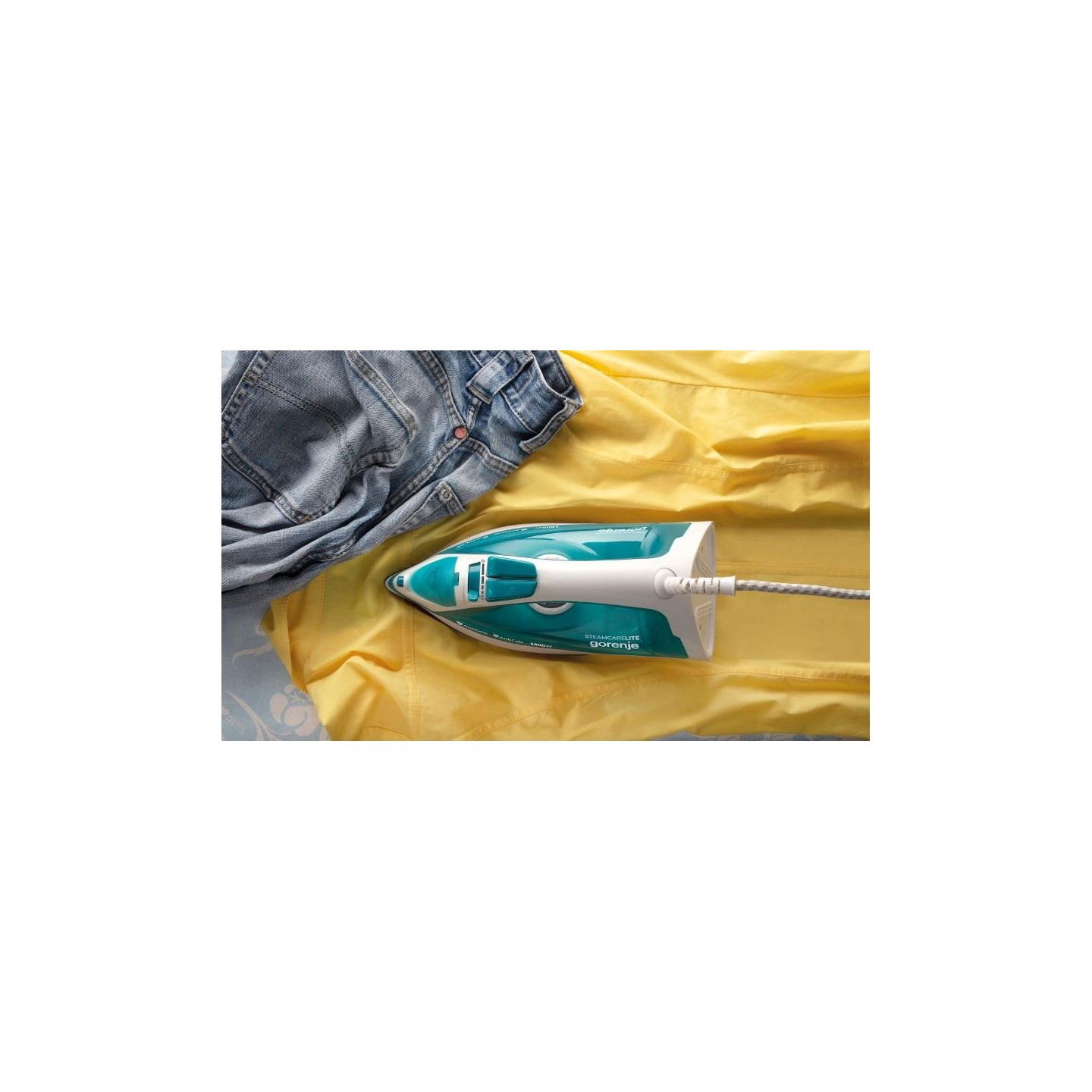 Gorenje Iron Steam Ceramic - SIH1800TQC - 1800W 25g min 250ml — Buy in Cyprus with Fast Delivery