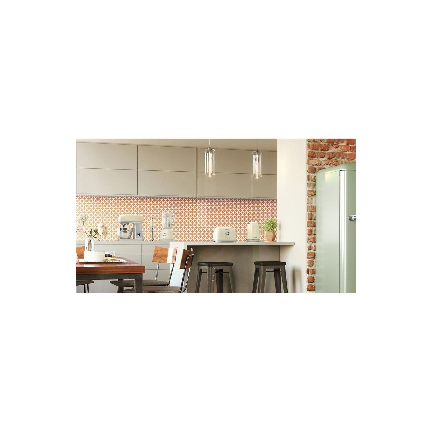 Gorenje Kitchen Toaster - T900RL - 1000W 2 Slots 7 Heating Levels Retro Ivory — Buy in Cyprus with Fast Delivery