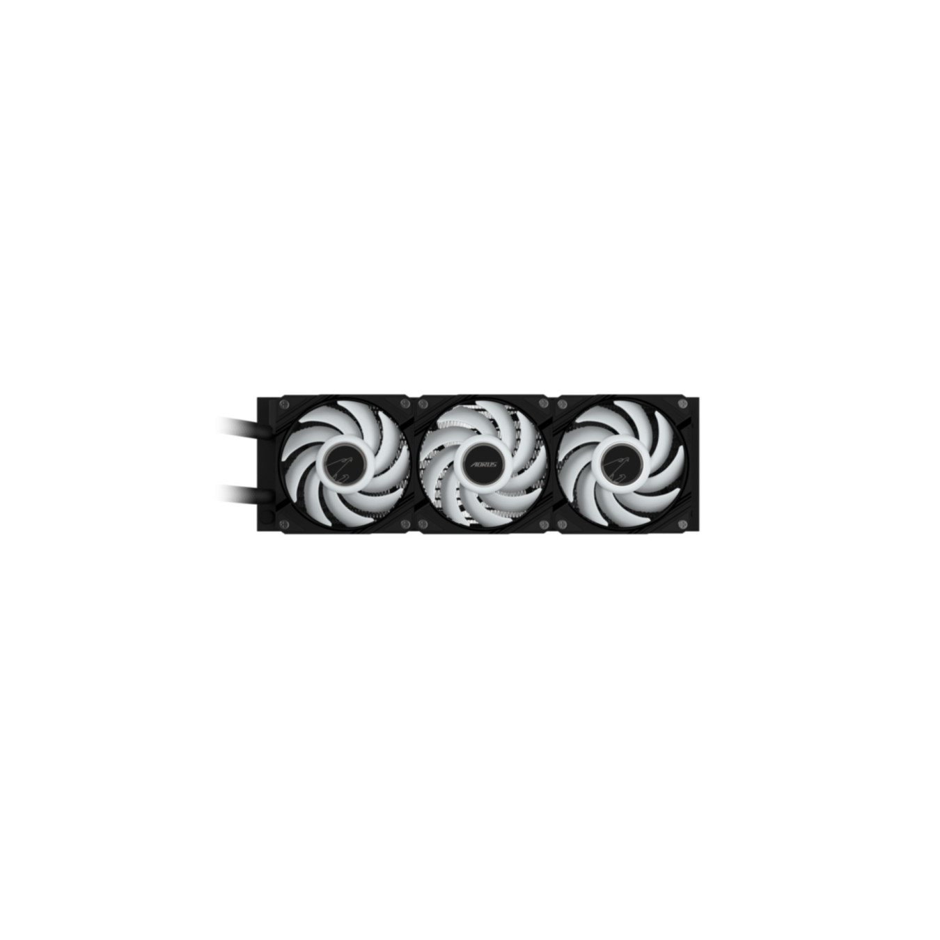 Gigabyte AORUS WATERFORCE II 360 G2 - 360mm AIO CPU Cooler - Black, ARGB, 300W TDP — Buy in Cyprus with Fast Delivery