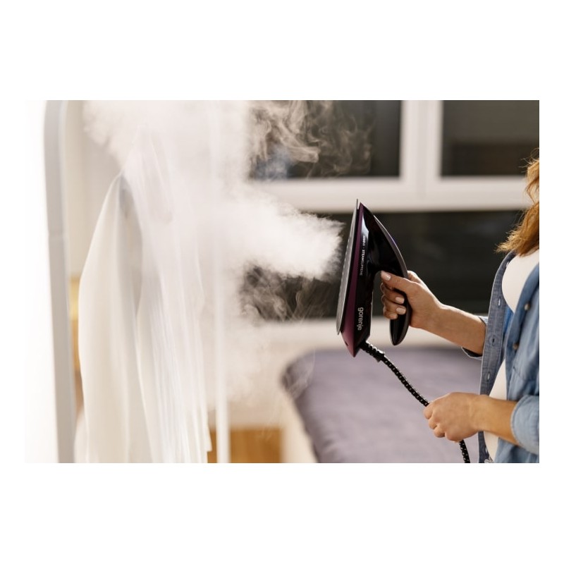 Buy Gorenje Iron Steam Generator - SGD3000BKV - 3000W 8 BAR 1.5L Water Tank 160g m in Cyprus, Nicosia, Limassol, Larnaka, Pafos