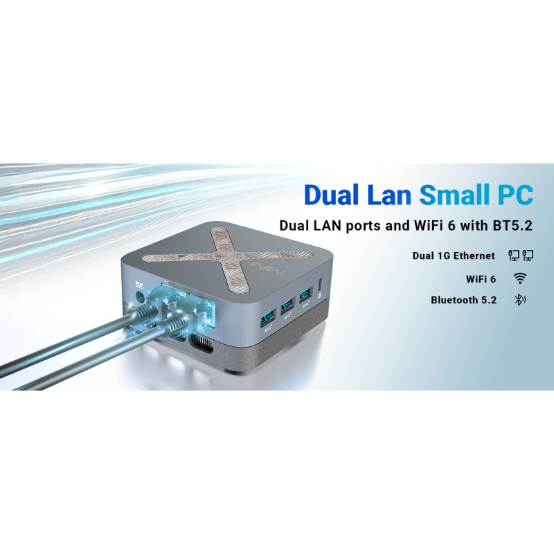 Buy MINIX Mini PC - N97 - 12GB DDR5, 512GB NVMe, Dual LAN, 2x HDMI DP Win11 Pro Z97 in Cyprus, Nicosia, Limassol, Larnaka, Pafos