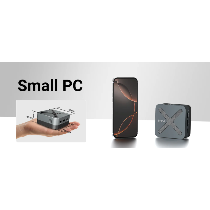 Buy MINIX Mini PC - N97 - 12GB DDR5, 512GB NVMe, Dual LAN, 2x HDMI DP Win11 Pro Z97 in Cyprus, Nicosia, Limassol, Larnaka, Pafos