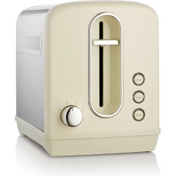 Buy Gorenje Kitchen Toaster - T1100CLI - 850W 2 Slots 6 Heating Levels Ivory Metal in Cyprus, Nicosia, Limassol, Larnaka, Pafos