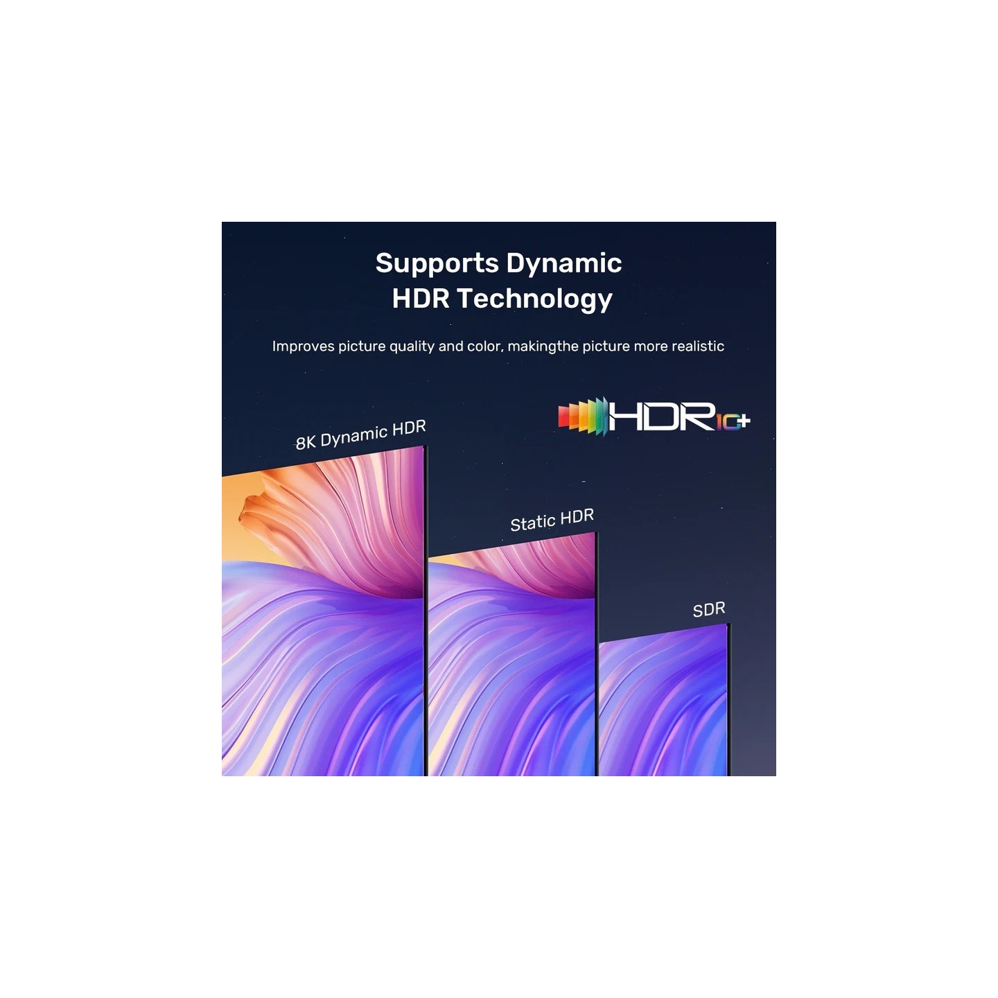 Unitek HDMI 2.1 Cable - C11093RGY-10M - 8K60Hz Braided 10.0m — Buy in Cyprus with Fast Delivery