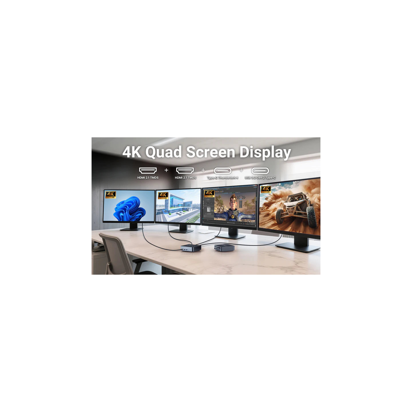 MINIX NGC N713 Mini PC i7-13620H 32GB DDR5 1TB SSD Dual LAN TB4 - NGC 713 (Boxed) — Buy in Cyprus with Fast Delivery