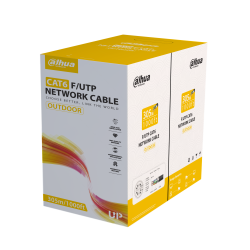 Buy Dahua CAT6 OFC FTP Cable 305m 0.57mm Black Outdoor - PFM920-6F - Cat6, OFC, ... in Cyprus, Nicosia, Limassol, Larnaka, Pafos