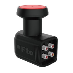 Buy FTE eXcellento Black HQ Quad LNB - 0.1db in Cyprus, Nicosia, Limassol, Larnaka, Pafos