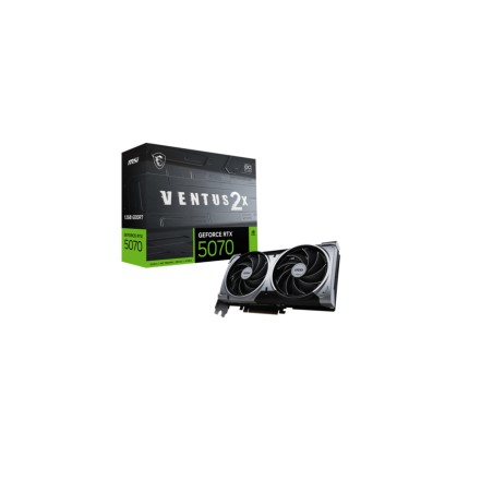 MSI GeForce RTX 5070 VENTUS 2X OC Black 12GB GDDR7 2542MHz (Boxed) — Buy in Cyprus with Fast Delivery
