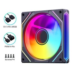 Case FAN Snowman CK120 ARGB black