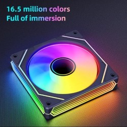 Case FAN Snowman CK120 ARGB black