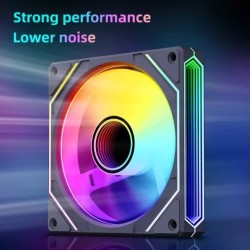 Case FAN Snowman CK120 ARGB black