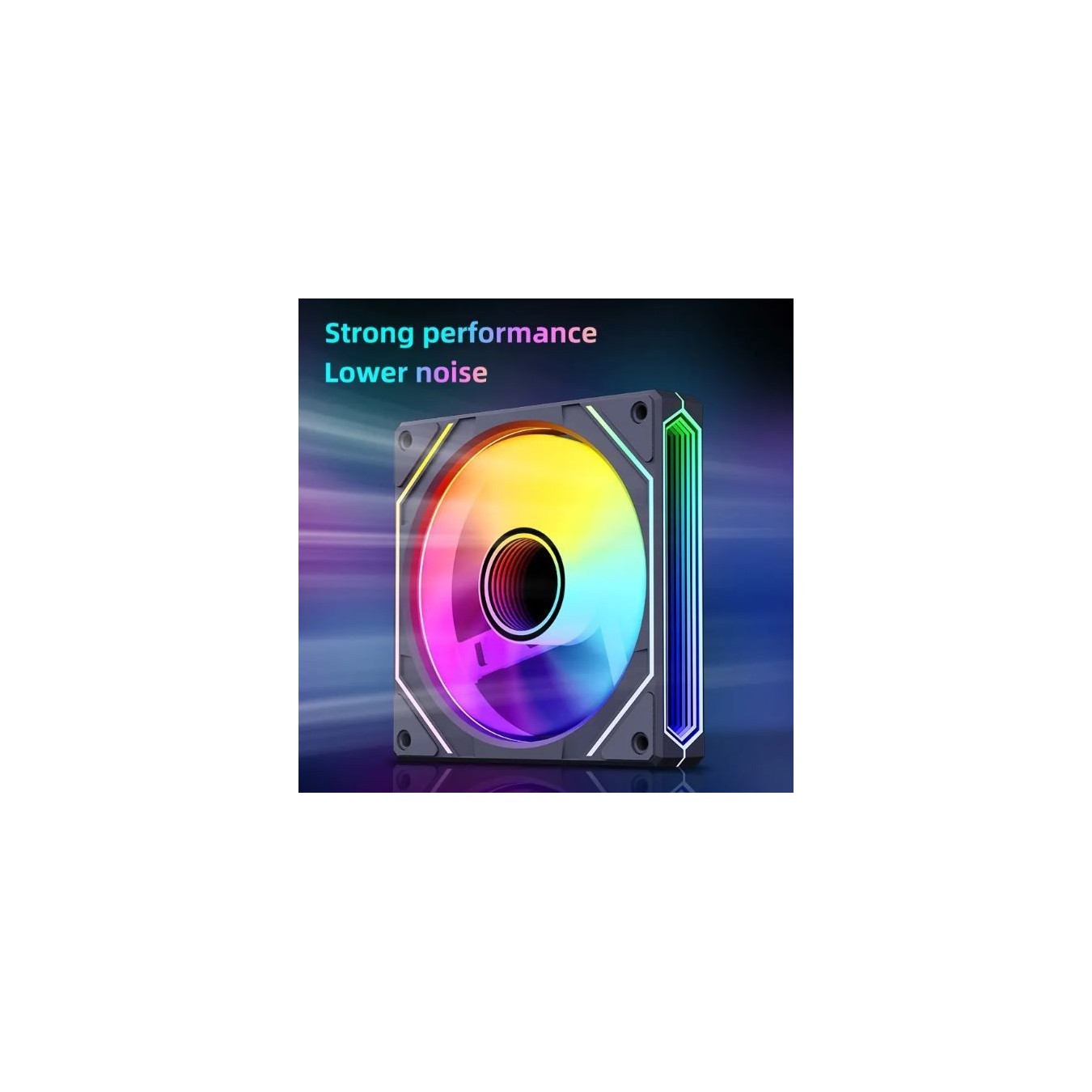 Snowman CK120 ARGB 120mm Case Fan – 800-1600 RPM 38 CFM | Armenius Store