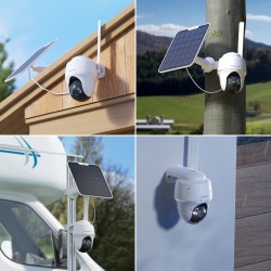 Reolink BP4G Outdoor Battery Camera 4K PTZ GO PT Ultra (G440) (White) (Hard Bundle) — Buy in Cyprus with Fast Delivery