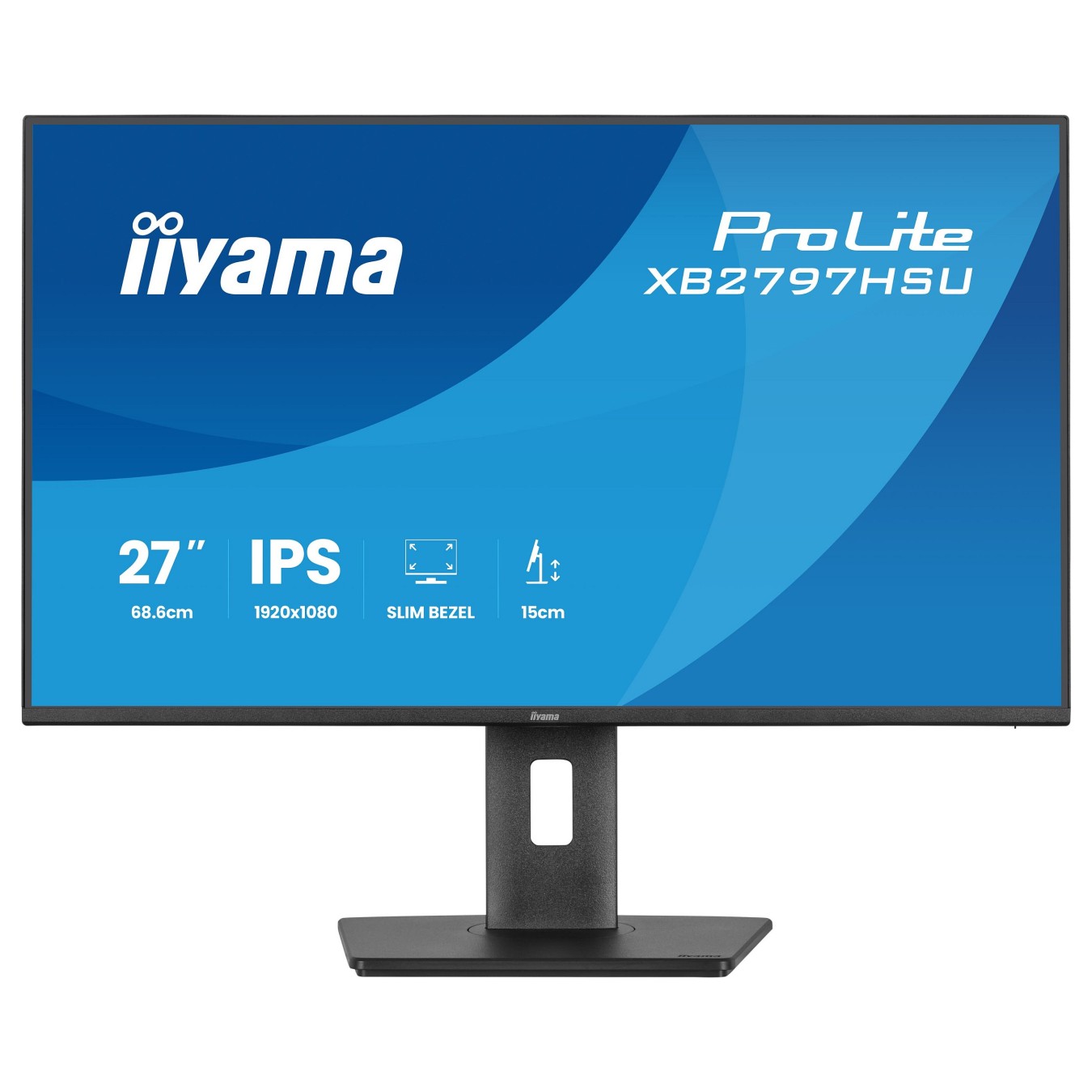 iiyama ProLite - XB2797HSU-B1 - 16:9 IPS 4ms 120Hz HDMI DisplayPort USB VESA Speaker Black — Buy in Cyprus with Fast Delivery
