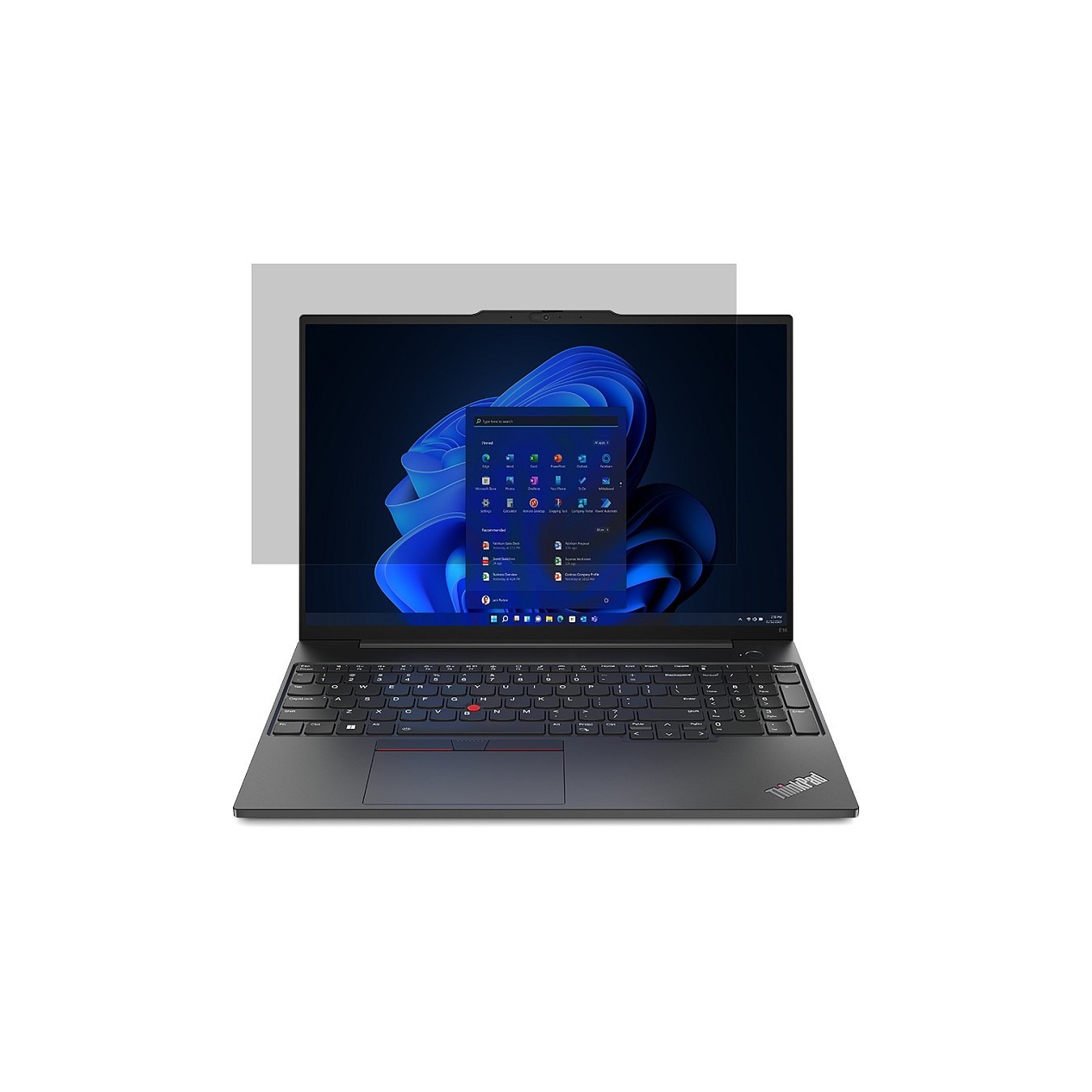 Lenovo 40.64 cm 16 Inch Premium Clarity Privacy Filter for P16 T16 Gen1 16:10 - P16 T16 Gen1 16:10