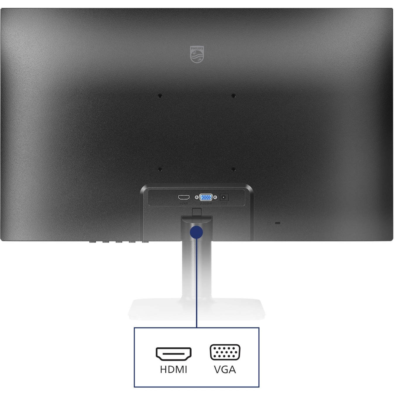 Philips 60.5cm (23.8') 16:9 HDMI+D-Sub VA Black - 24E2N1100LB - 60.5cm (23.8'), 16:9, HDMI+D-Sub, VA, Black