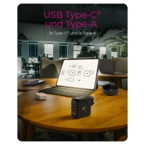 ICY BOX 4-Port 100W GaN Charger with PD 3.0 — Buy in Cyprus with Fast Delivery