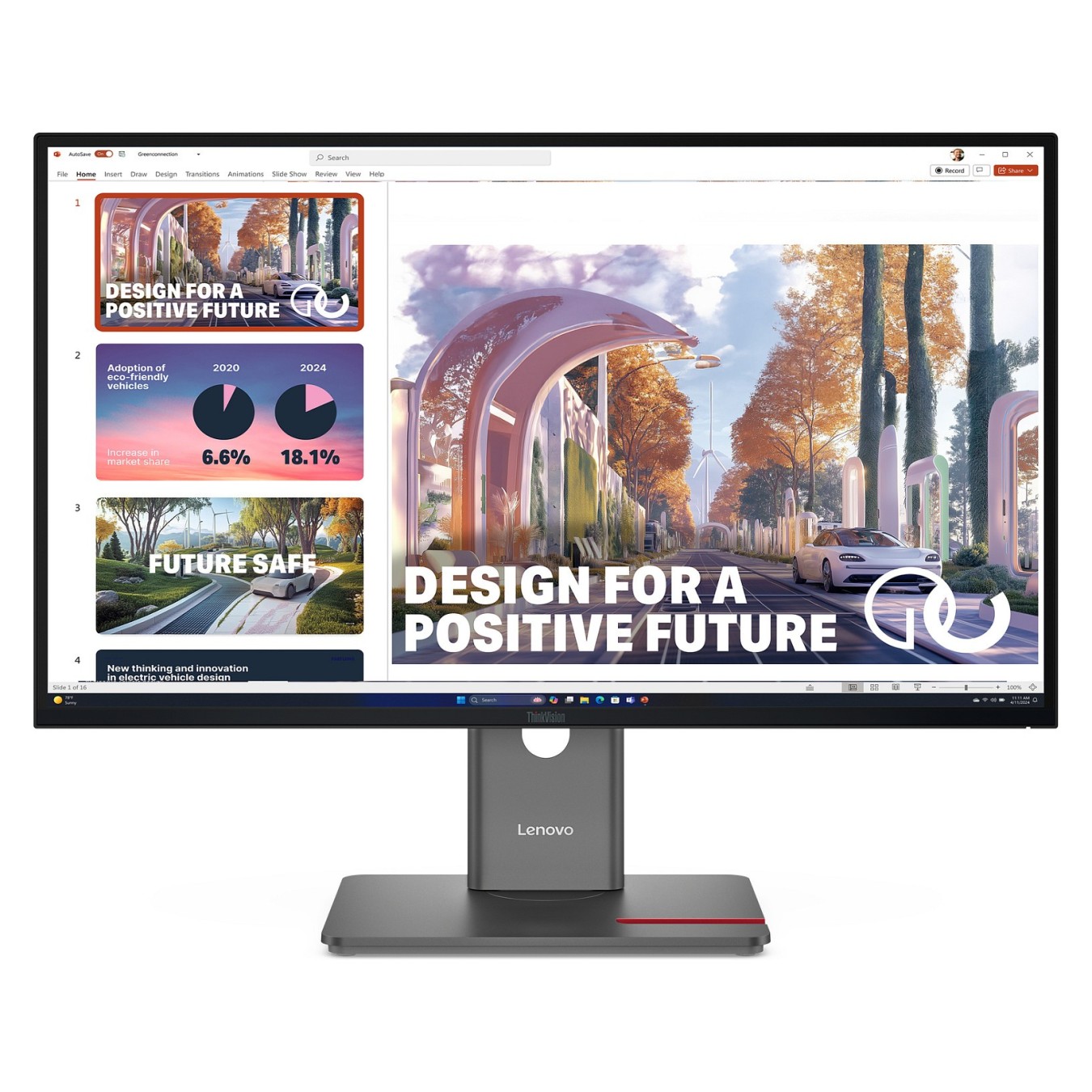 Lenovo ThinkVision P27QD-40 - 27in QHD IPS Monitor - 120Hz USB-C Hub | Armenius Store