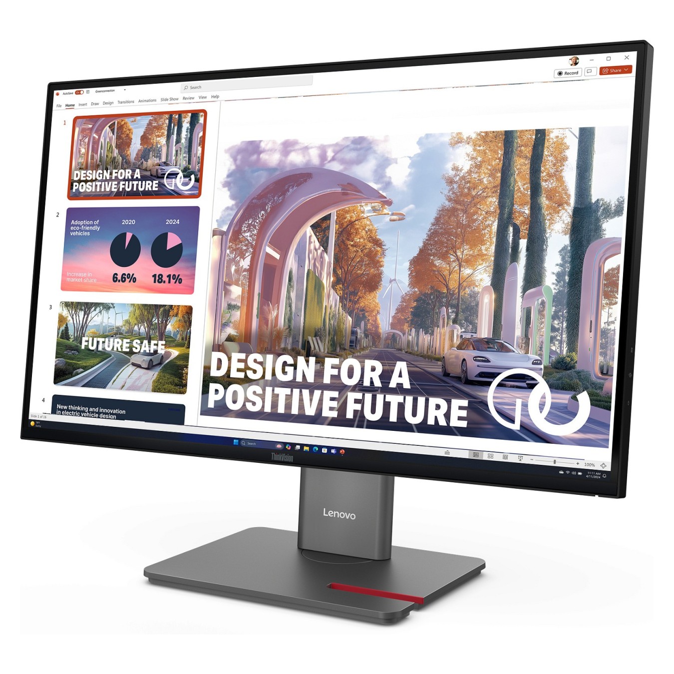 Lenovo ThinkVision P27QD-40 - 27in QHD IPS Monitor - 120Hz USB-C Hub | Armenius Store