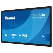 iiyama ProLite - TW3226AS-B3P - 80.1 cm (31.5") 1920x1080 VA 16:9 8 ms 60 Hz HDMI USB LAN PoE VESA Speaker Black