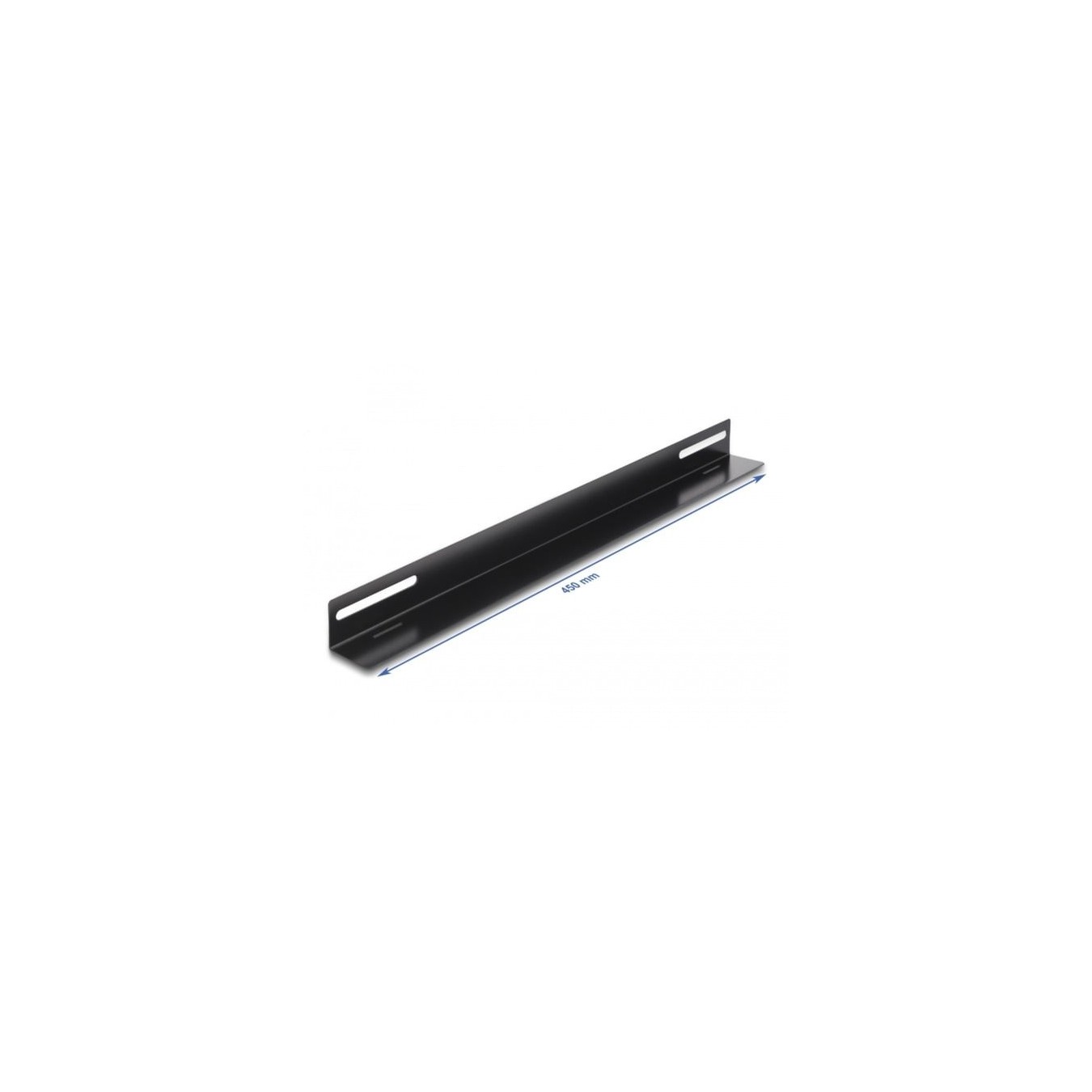 19' Mounting Rail for Network Cabinet - 450 x 40 mm - Installation Rails — Buy in Cyprus with Fast Delivery